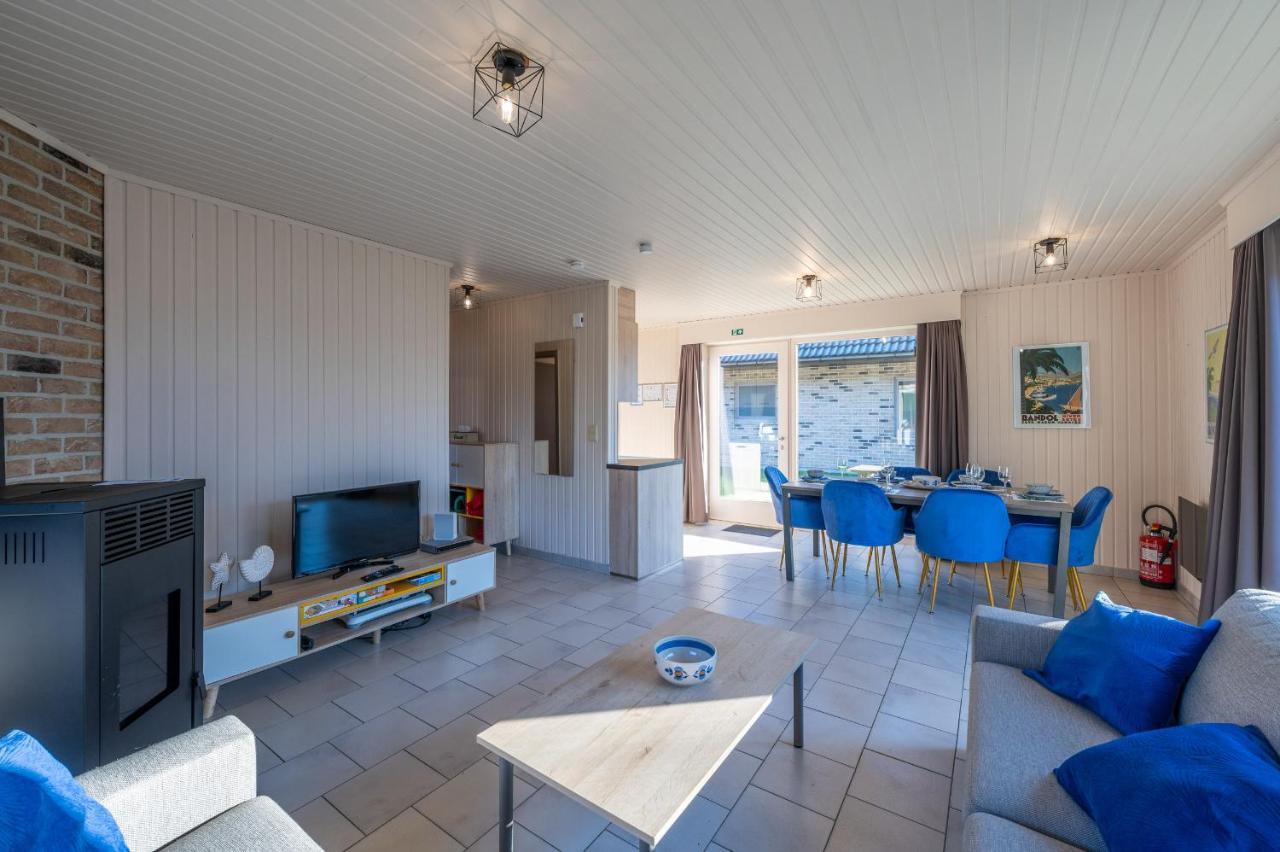 מידלקרק Westende Marinapark Bungalow Blue מראה חיצוני תמונה