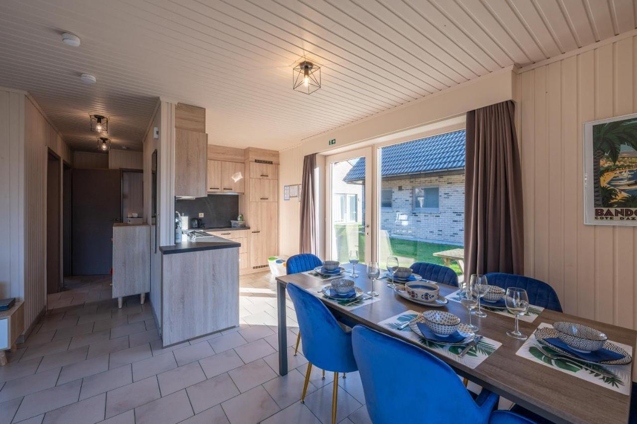 מידלקרק Westende Marinapark Bungalow Blue מראה חיצוני תמונה